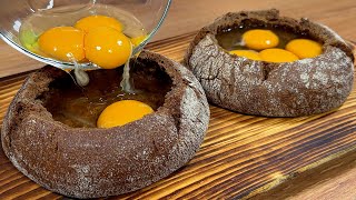 Simply pour the egg over the bread and the result will be incredibly delicious and crunchy! by Recetas apetitosas 3,305 views 2 months ago 8 minutes, 14 seconds