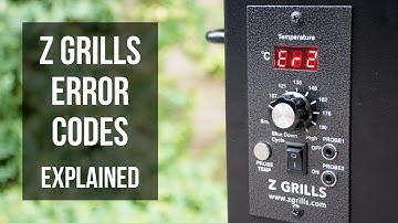 Z Grills Pellet Grill Error Codes Explained