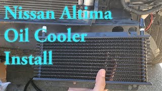 [Tutorial] Install Transmission Oil Cooler Nissan Altima 2008/09/10/11/12/13/14