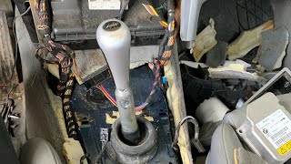 BMW e46 center console removal