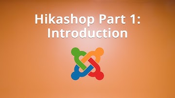 Hikashop Part 1: Introduction