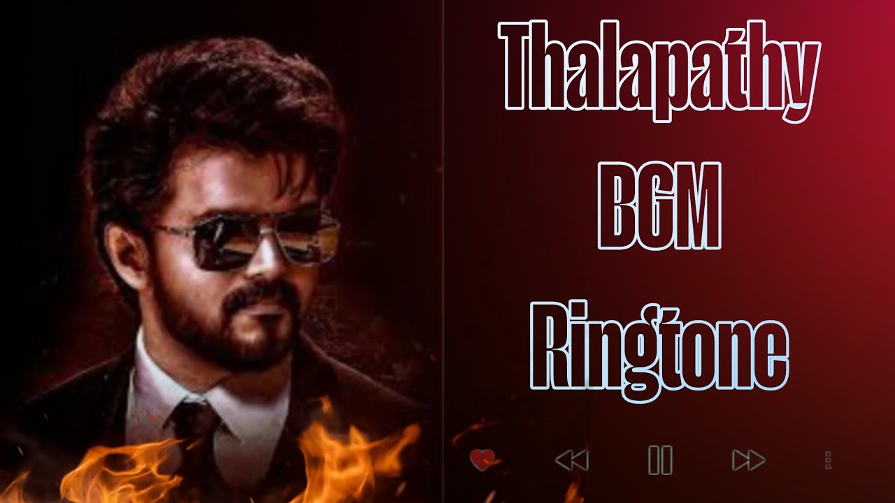 Thalapathy Vijay BGM Ringtone🔥 | BGM Ringtones - YouTube