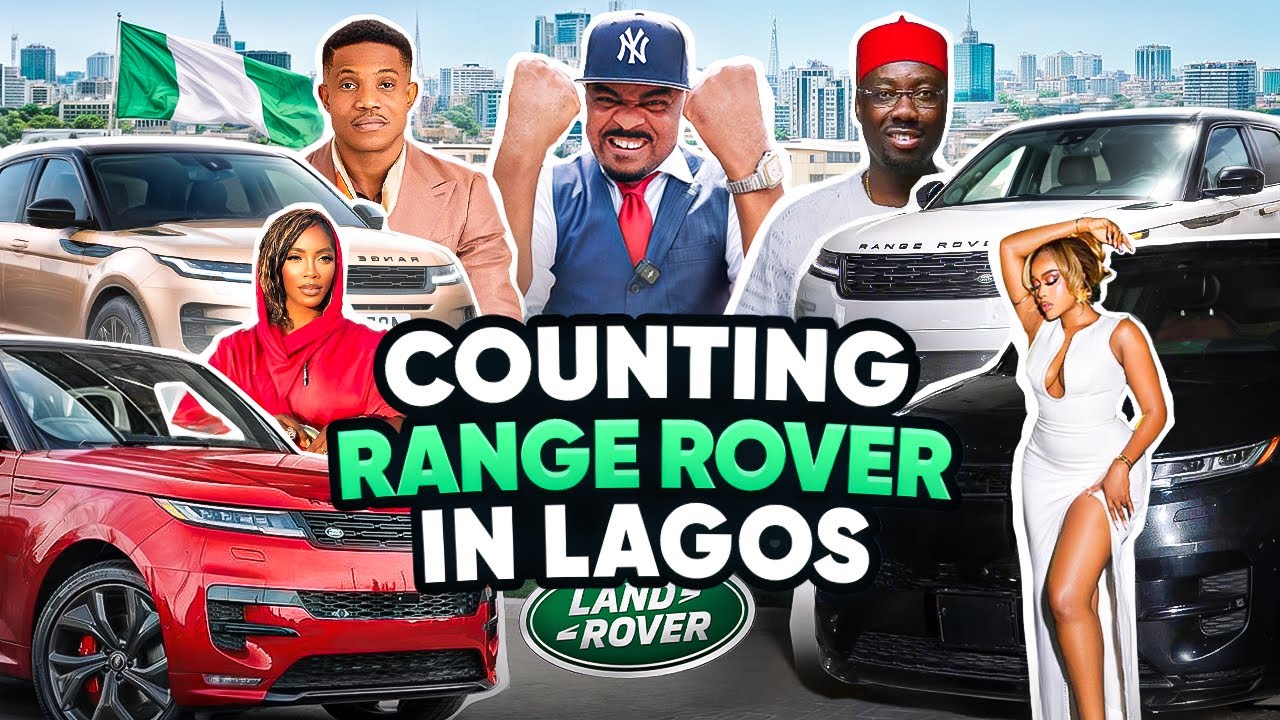 Counting Range Rovers in Lagos| Tiwa Savage, Uche Montana, Cubana Chief Priest, Pastor Jerry