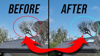 how to fix halos and fringes in sky swaps
