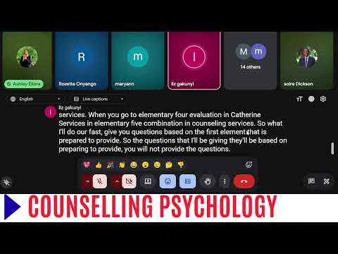 LIVE 🔴 | Counselling Psychology Class: Counselling Supervision