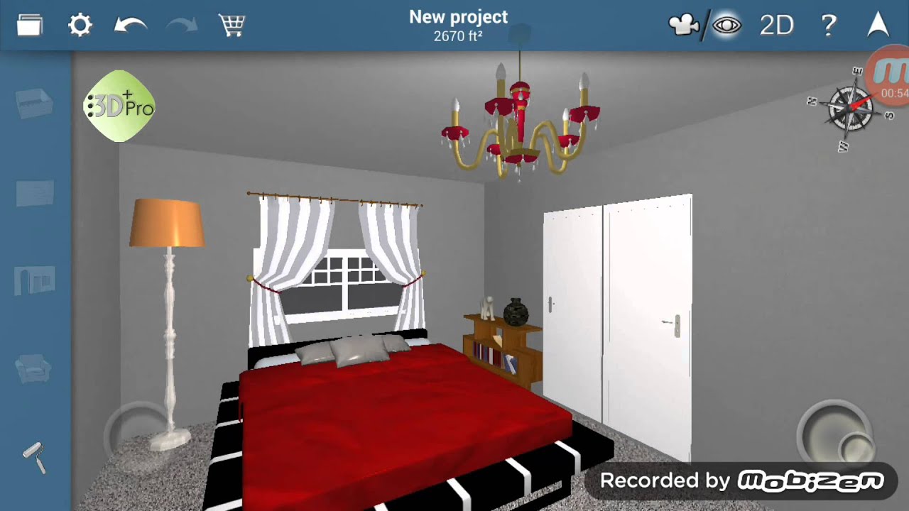 3d House Design Created With Android App Youtube