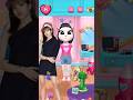 Blackpink Lisa 😍 makeover in my talking Angela 2 #youtube #shorts