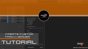 How To Create Custom Track Headers In Logic Pro X  [Track Free] Tutorial: Quick Tips #DailyHeatChecc