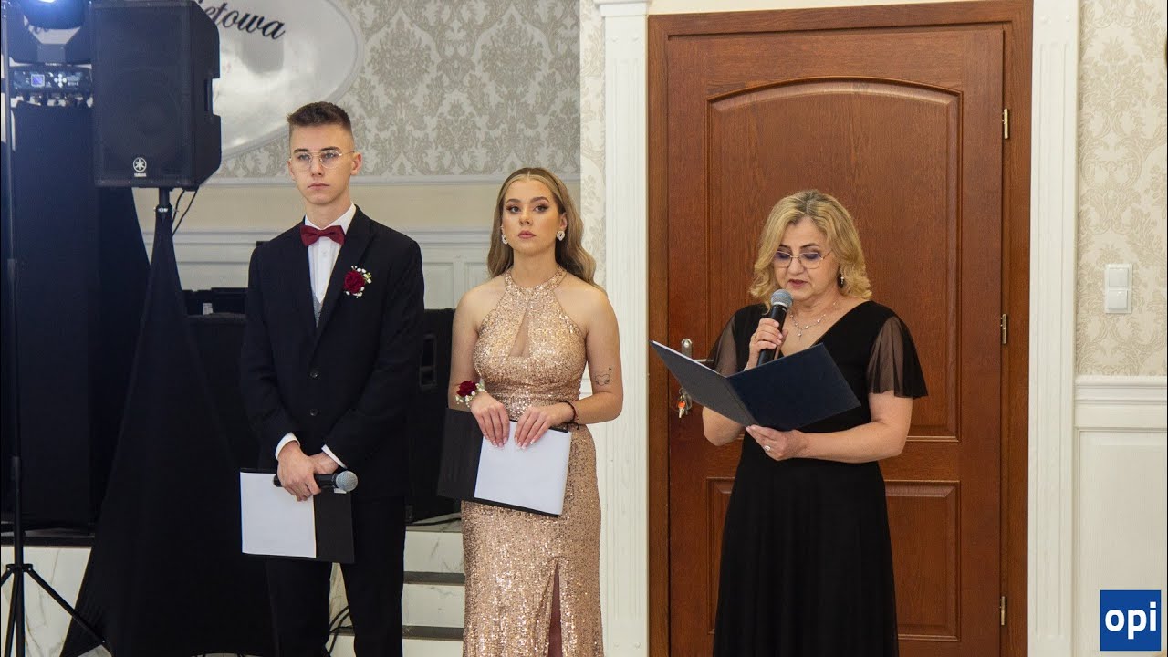 Studniówka maturzystów z ZS im. S. Staszica w Małkini Górnej: część oficjalna (31.01.2025)