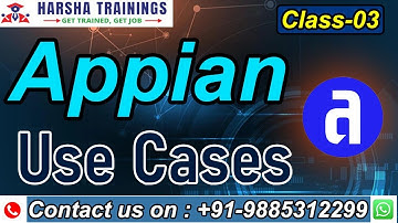 Appian Class 03 | Based On Use Cases Training | Appian Training For Beginners | Training in Telugu