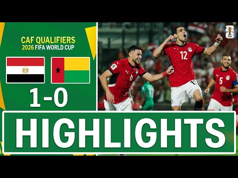 مصر ضد غينيا بيساو مباشر تصفيات كأس العالم 2026 الأفريقية معاينة المباراة