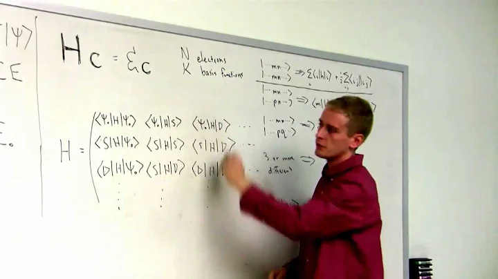 [Sherrill Group] Summer Lecture Series in Theoreti...