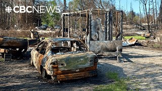 First look as residents return to fire devastated Denare Beach