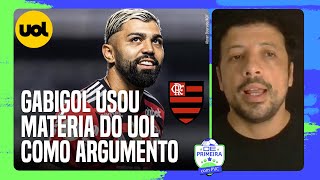 EXCLUSIVO! GABIGOL USOU MATÉRIA DO UOL COMO ARGUMENTO PARA CONSEGUIR LIBERAÇÃO E VOLTAR AO FLAMENGO