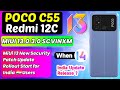 India- Poco C55/Redmi 12C Miui 13 New Security Patch Update Rollout Start | Miui 14 Update India ?