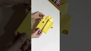 polo shirt style envelope with money #viral #reels #shorts #envelope #moneyenvelopes #envelopemaking
