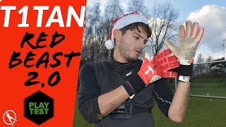 T1tan Red Beast 2.0 Goalkeeper Glove Review & Play-test