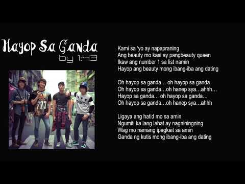 HAYOP SA GANDA by 143 Official Lyric Video