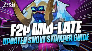 GLOBAL F2P MidLate Game Dream Realm Guide  Snow Stomper 【AFK Journey】