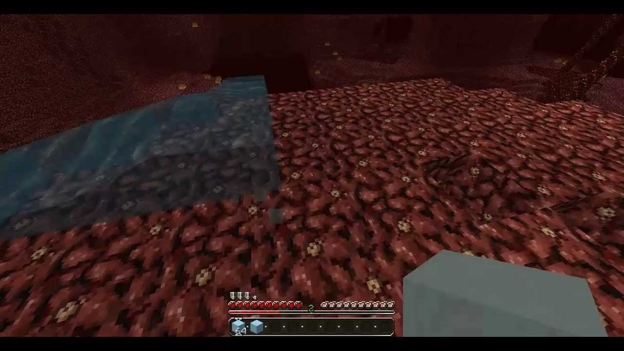 Minecraft: How to get Water in the Nether! - YouTube