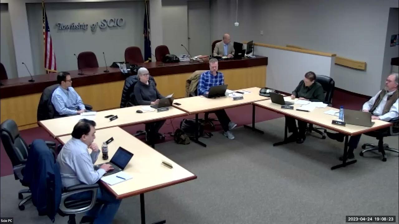 Scio Twp Planning Commission 4/24/2023 YouTube