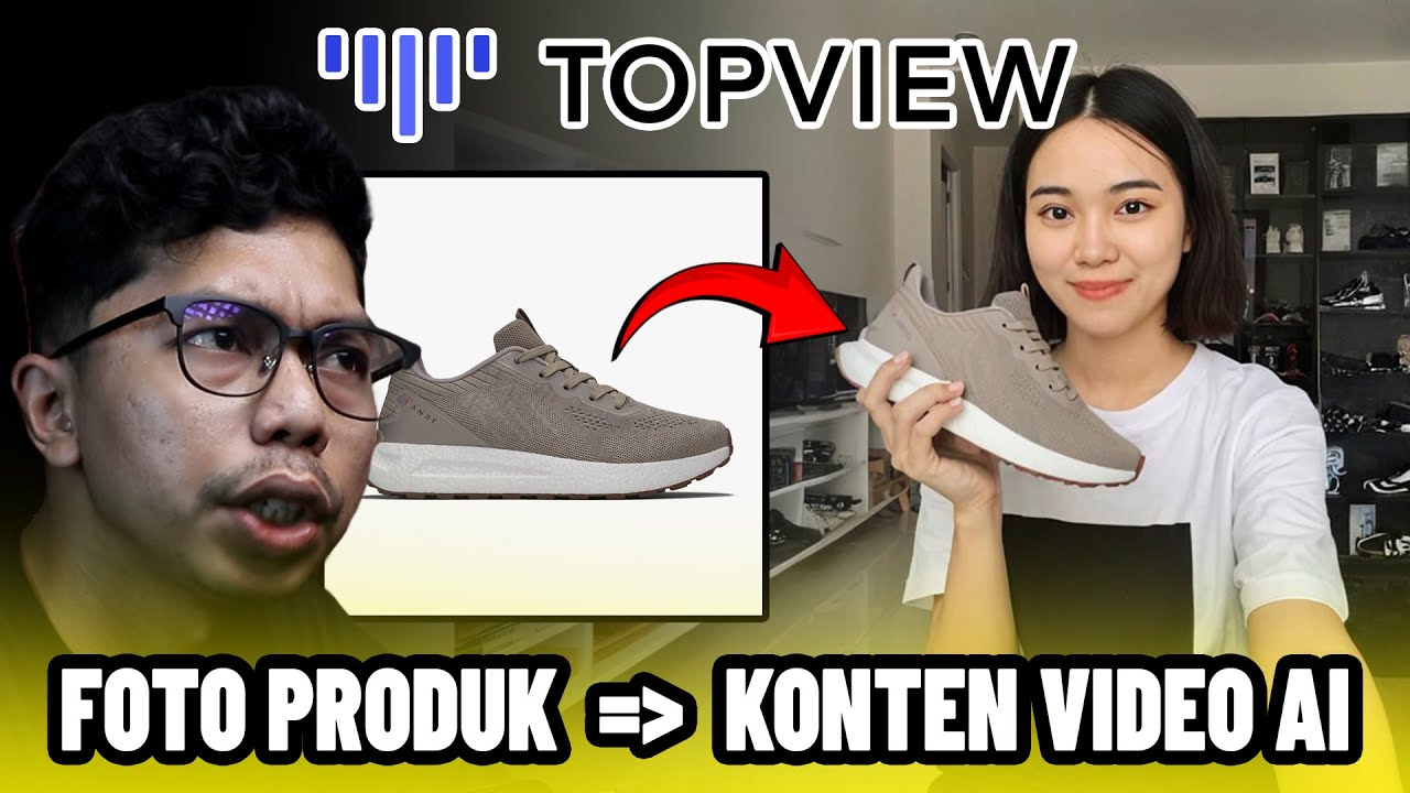 Video Produk TOPVIEWAI Naikin Penjualan Tanpa Endorse? TOPVIEW.AI Hasilnya Kayak REAL MANUSIA !