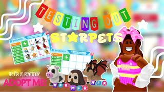 TESTING OUT STAR PETS!THEY DIDN'T ACCEPT THE TRADE?! 