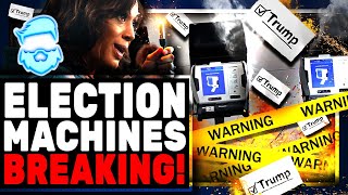 Red Alert! Voting Machines BROKEN In Deep Red Counties In Pennsylvania & SURPRISING New Voting Data!