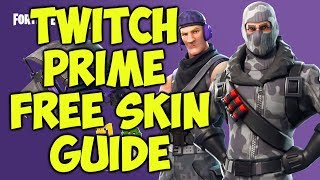 How To Get Twitch Prime Fortnite Skins For Free Twitch Prime Skins Step By Step Guide Youtube