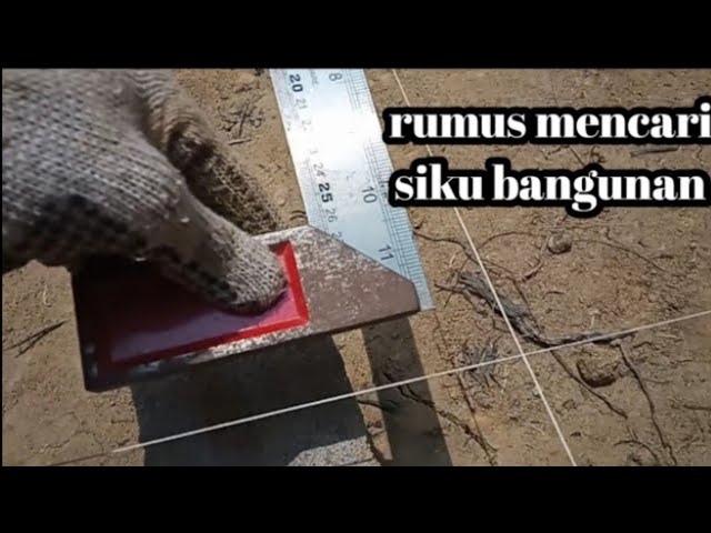 Cara Mencari Siku Bangunan 100%Akurat class=