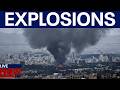 Iranian missiles strike northern Israel