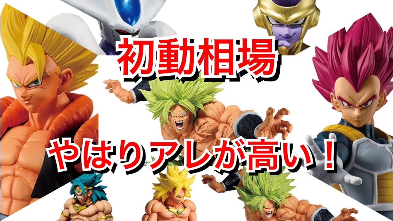 【初動相場】やはりあのフィギュアは高かった、、ドラゴンボール一番くじ バックトゥーザフィルム 一番くじの初動相場を調べてみた ドラゴンボール