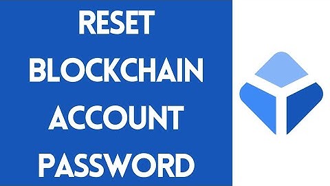 How To Recover Blockchain Account Password | Reset Forgotten Password of Blockchain Wallet