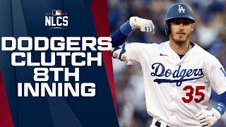 Dodgers' CLUTCH 4-run 8th Inning Gives Them Lead In NLCS Game 3! Dodgers' CLUTCH 4-run 8th Inning Gives Them Lead In NLCS Game 3!