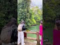 This Fountain Reacted to Her Scream! 😱