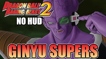 DBZ RB2 Movesets [NO HUD] - Ginyu