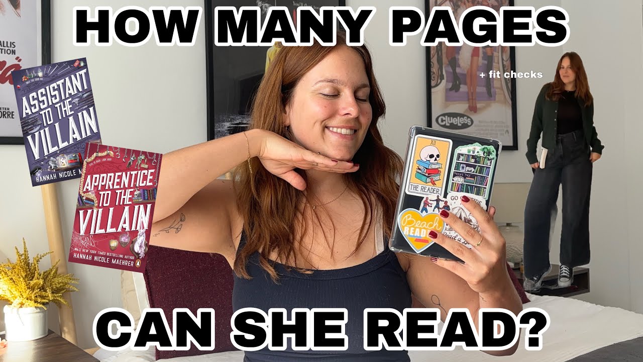 How many pages can I read in a week? ♥️ | fit checks, 5 star reads, and a good time!