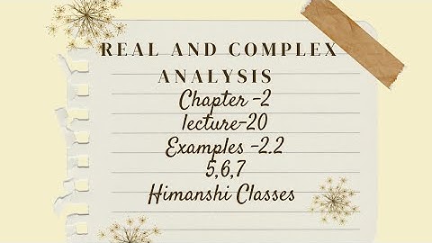 Real and complex analysis|Beta and gamma functions|ch-2|Exercise -2.2| Example -5,6,7|lecture20|kuk