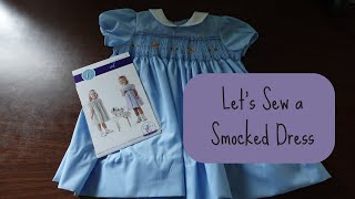 Making A Smocked Dress | Children's Corner Lee Dress Sew Along | Spring Sewing | Easter Sewing