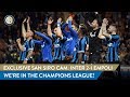 INTER 2-1 EMPOLI | EXCLUSIVE SAN SIRO CAM | We are in the Champions League! 🏆⚫🔵