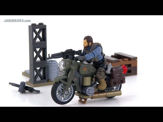 Mega Bloks Call of Duty 06866 Motorbike Breakout review!