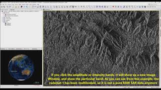 Radarsat 1 Geometric / Terrain Correction Using ESA SNAP screenshot 5