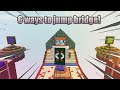 6 ways to jump bridge in minecraft bedrock Edition !