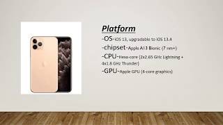 iPhone 11 pro max specs