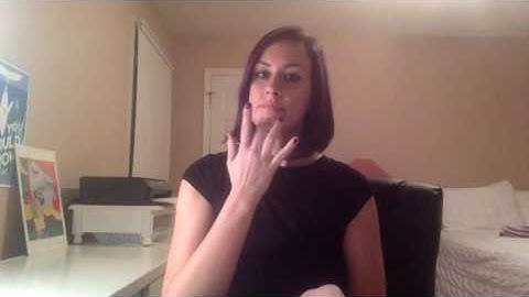 ASL 101  Video Assignment 1