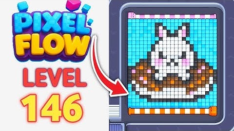 Pixel Flow Level 146 Walkthrough