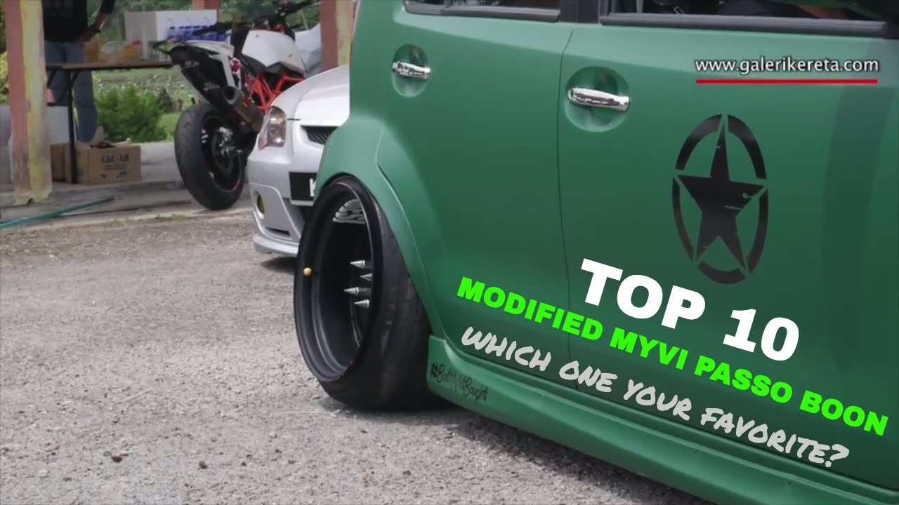 TOP 10 Best Compilation Modified Myvi Passo Boon - Nov 