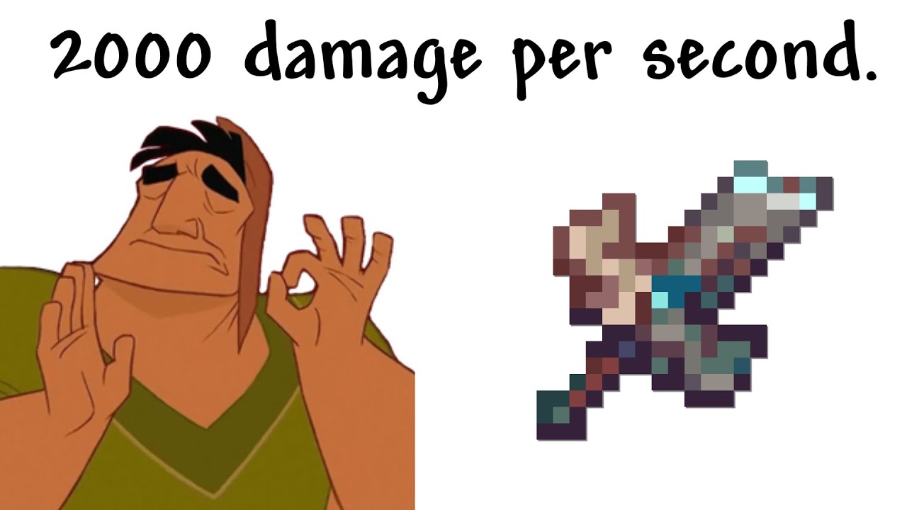 Terraria Broken Biome Blade is perfectly balanced. YouTube