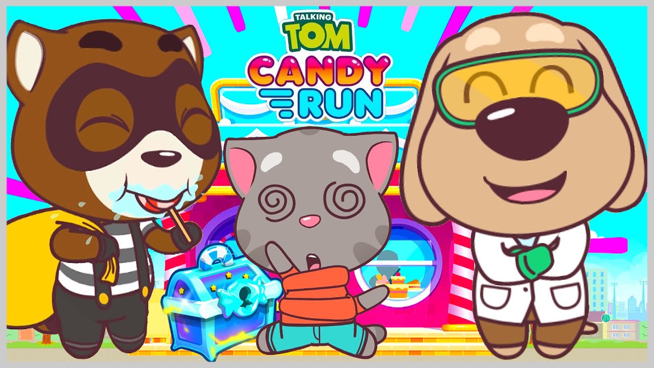 Говорящий том бег за конфетами. Том бег за сладостями. Том бег за конфетами. Том за конфетами игра. Говорящий том: за конфетами!.