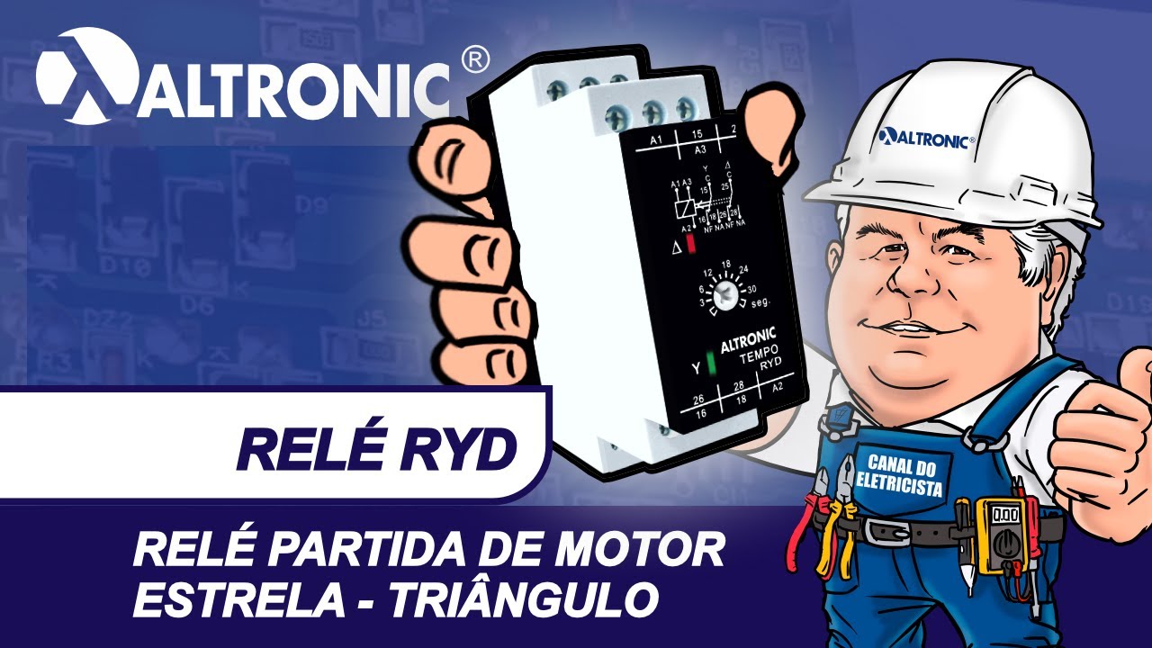 Vídeo-aula - Partida Estrela Triângulo - RYD